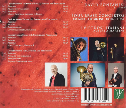 Fontanesi: Four Brass Concertos