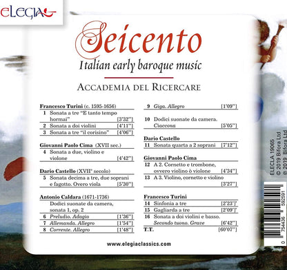 Seicento Italian Early Baroque Music