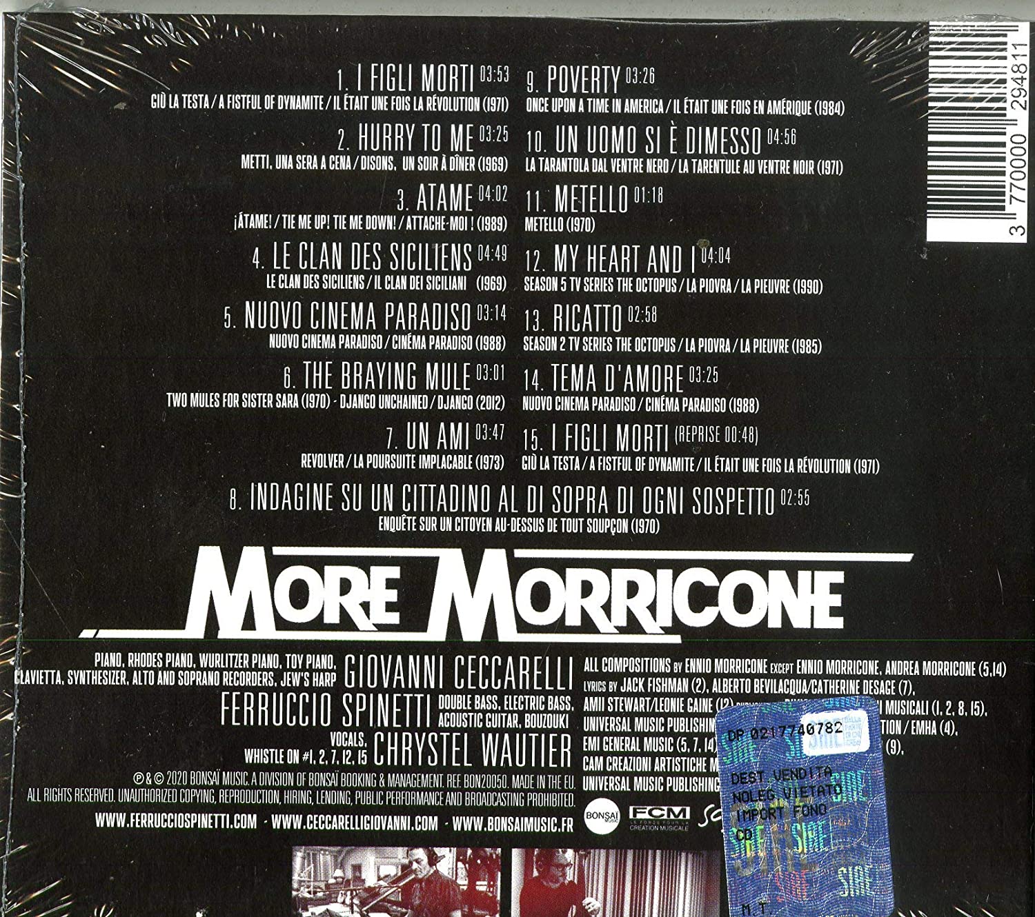 More Morricone