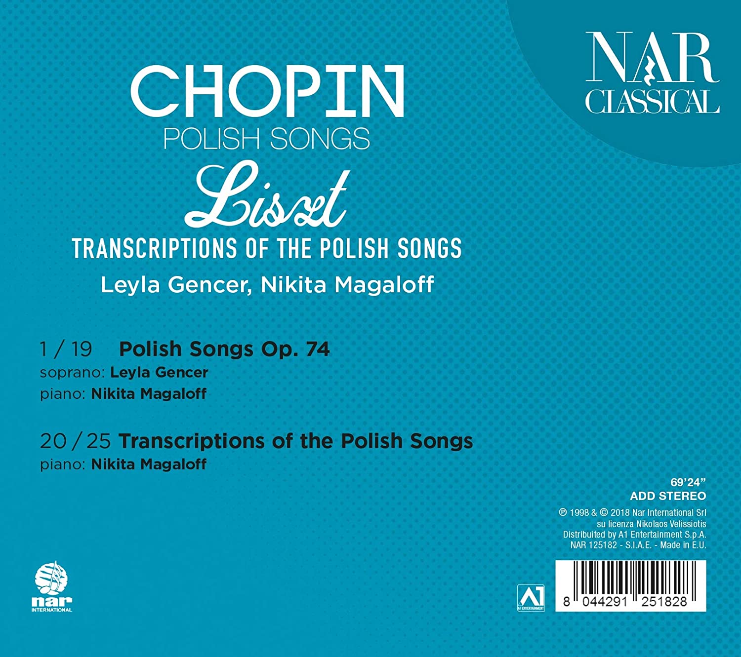 Chopin: Polish Songs