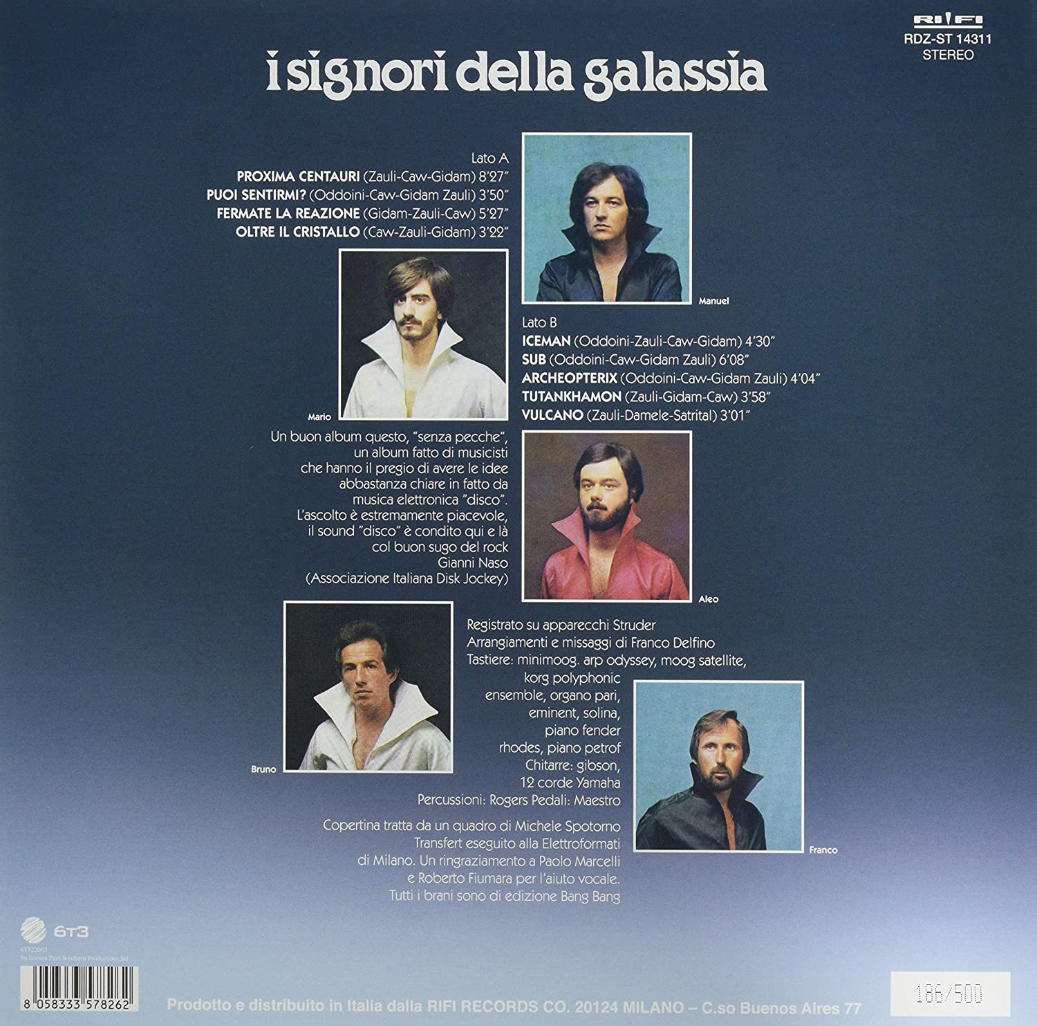 Iceman r. Vinile Numerato Hq t.