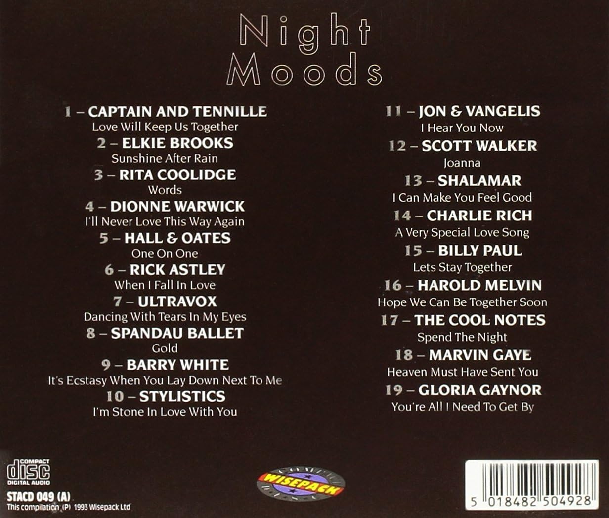 Night Moods-19 Songs Of Love