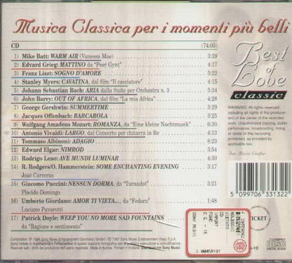 CD Best Of Love Classic