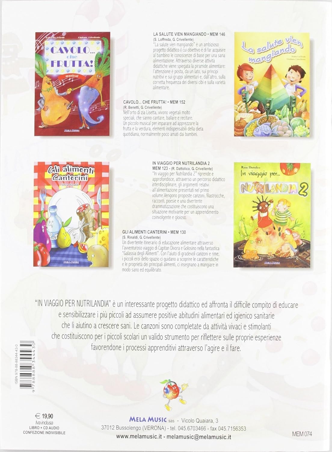 In Viaggio Per Nutrilandia (Libro+Cd)