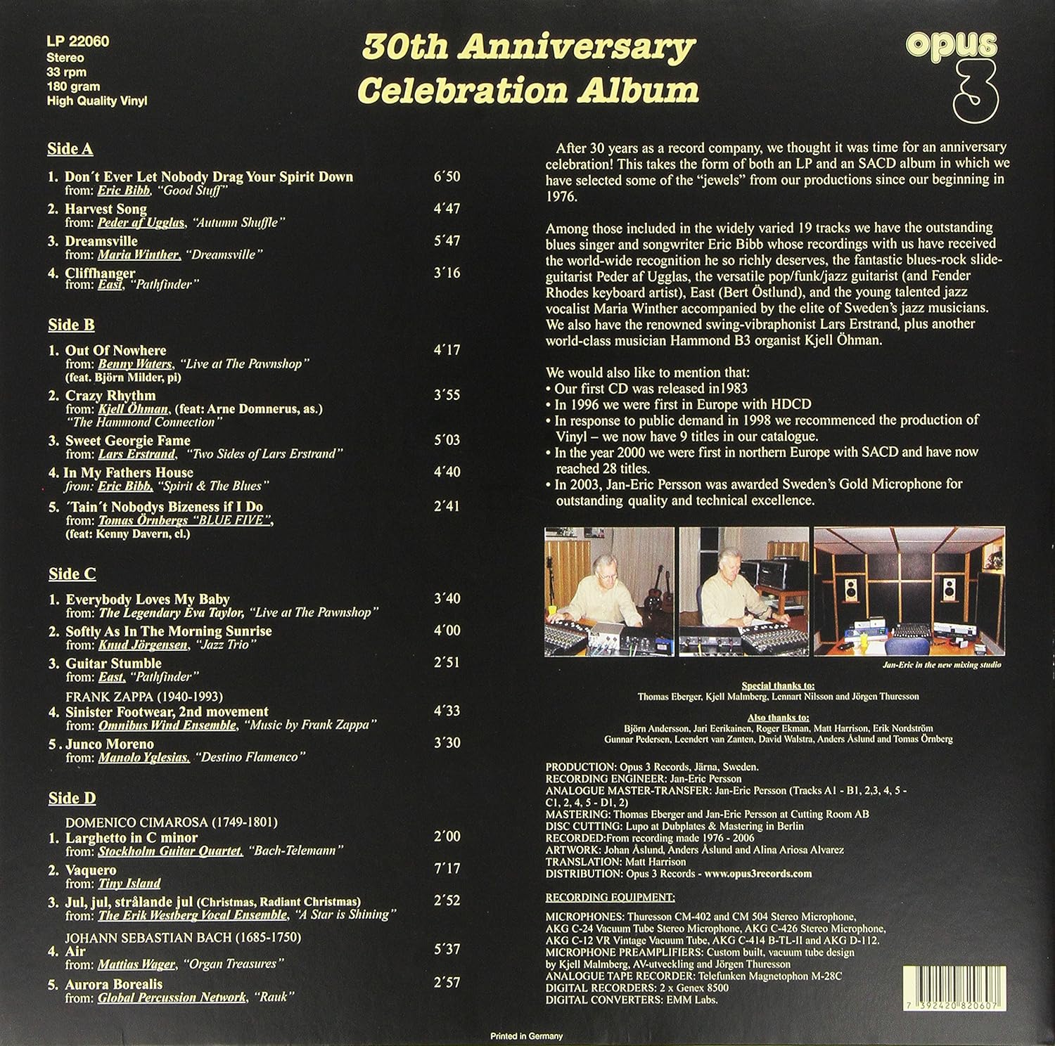 30th Anniversary Celebration Album (2lp