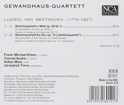 Beethoven: String Quartet in E Minor Op.59