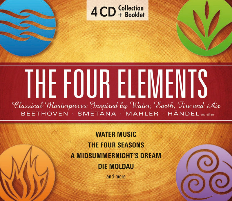 Four Elements-Classical Masterpieces Inspired By Water Earth Fire & Air