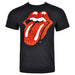 T-Shirt The Rolling Stones Noir Classic Tongue S (T-Shirt taille Small)