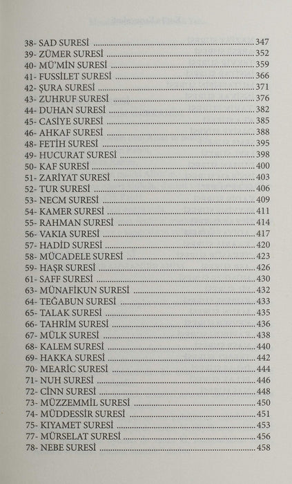 Kuran-i Kerim Türkce Meali