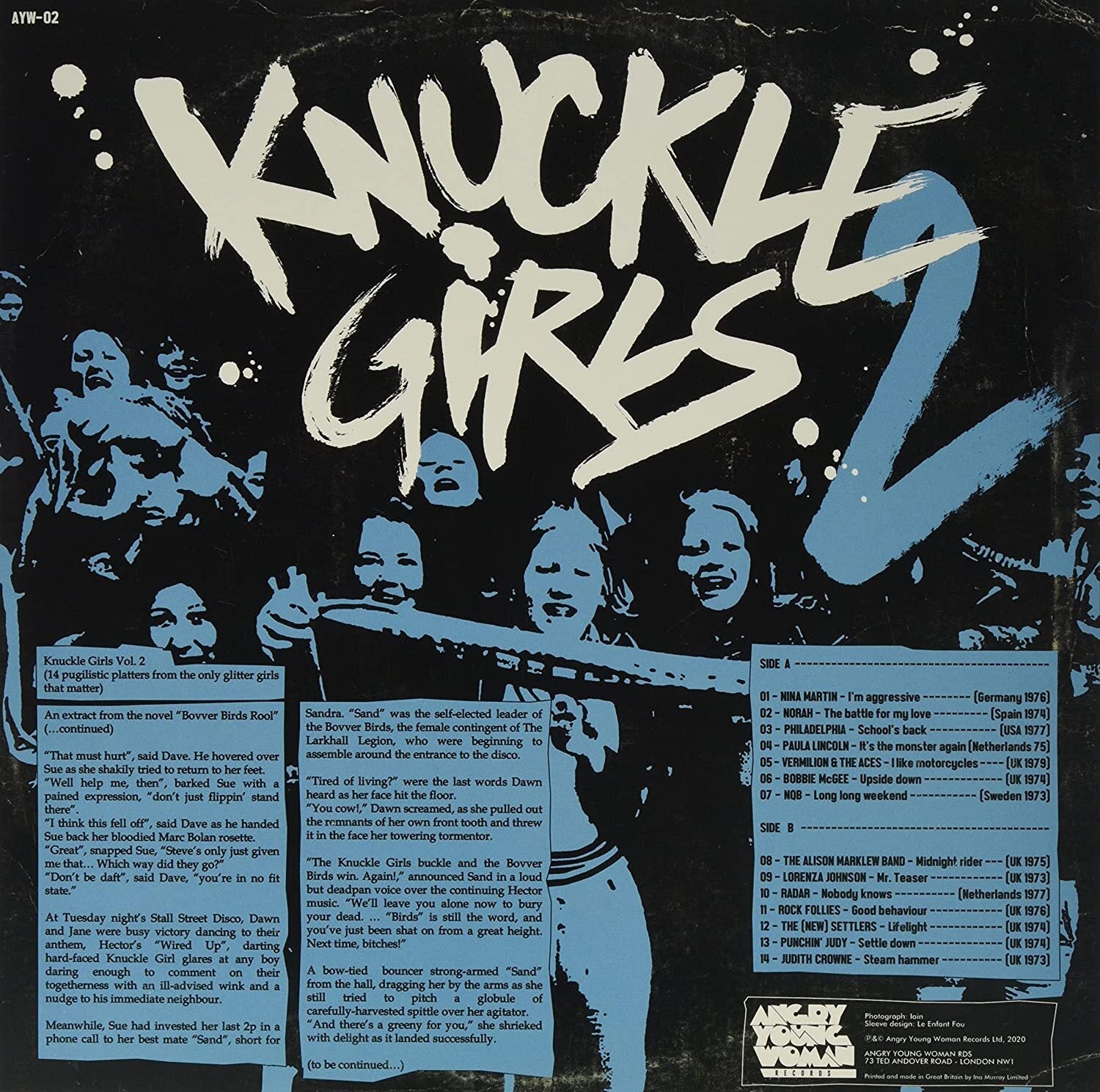 Knuckle Girls: 14 Pugilistic Platters from the Only Glitter Girls That Matter - Volume 2