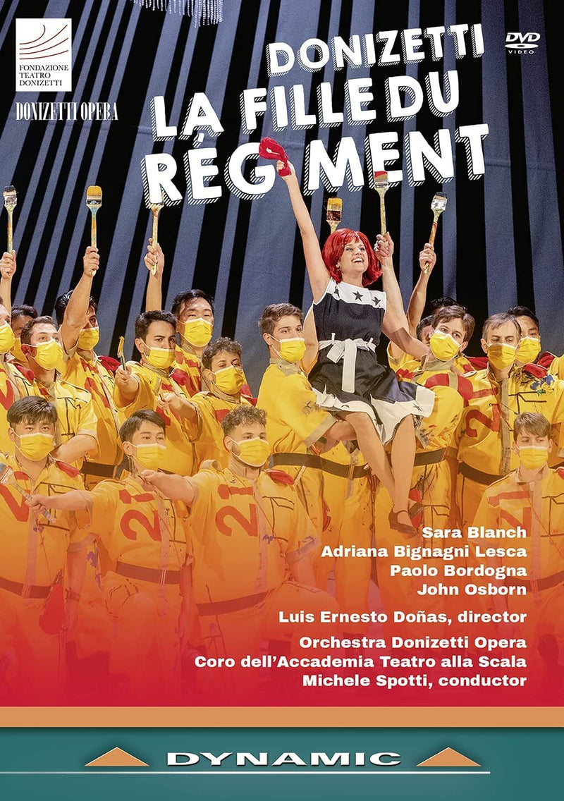Donizetti: La fille du régiment (Teatro Donizetti, Bergamo, 2021