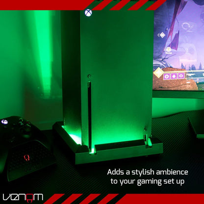 Venom Multi-Colour LED Light-up Console Stand (Xbox Series X) (Xbox Series X) single