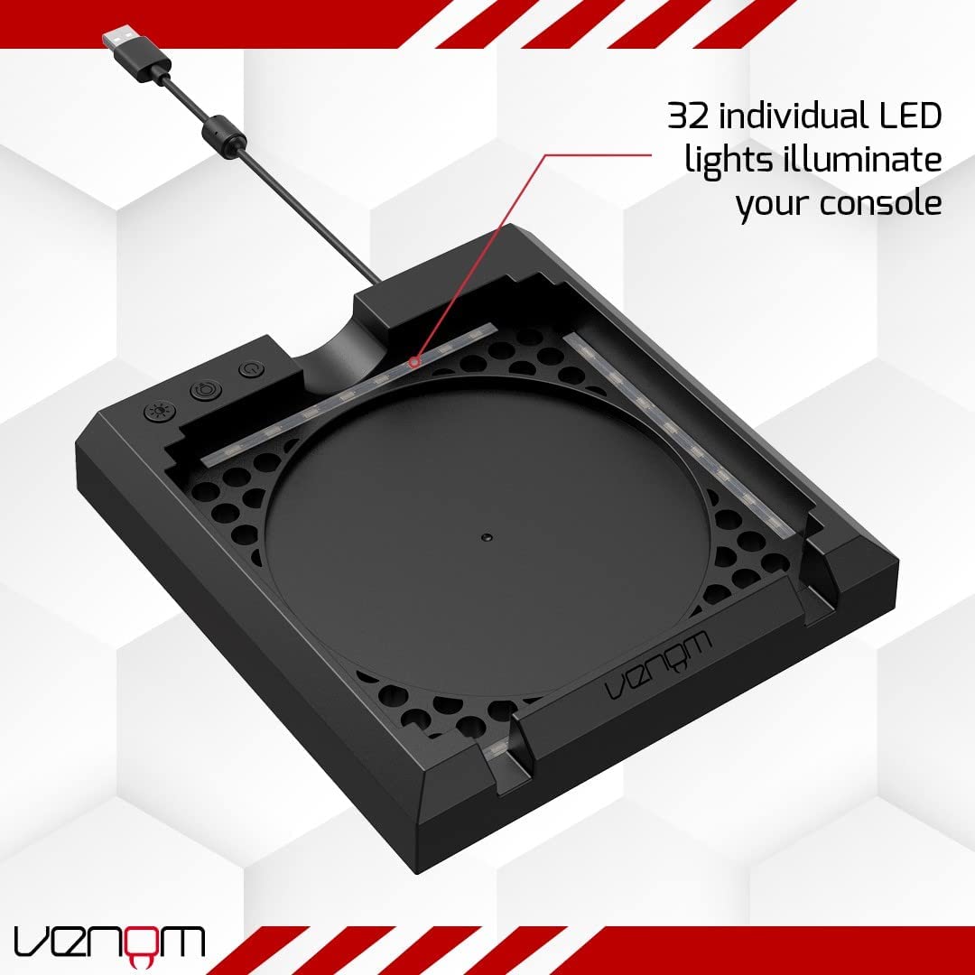 Venom Multi-Colour LED Light-up Console Stand (Xbox Series X) (Xbox Series X) single
