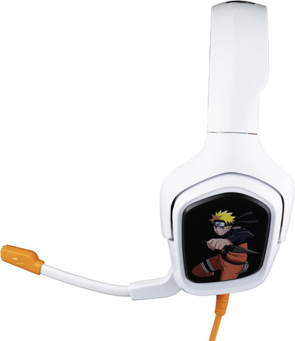 Konix Naruto Gaming Headset (White/Orange) /Headset