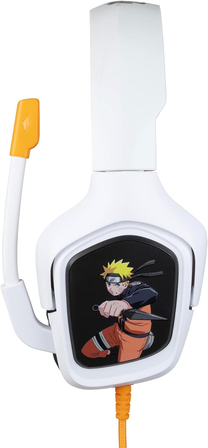 Konix Naruto Gaming Headset (White/Orange) /Headset
