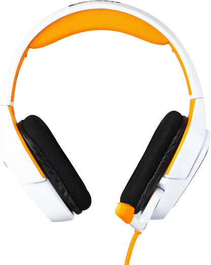 Konix Naruto Gaming Headset (White/Orange) /Headset