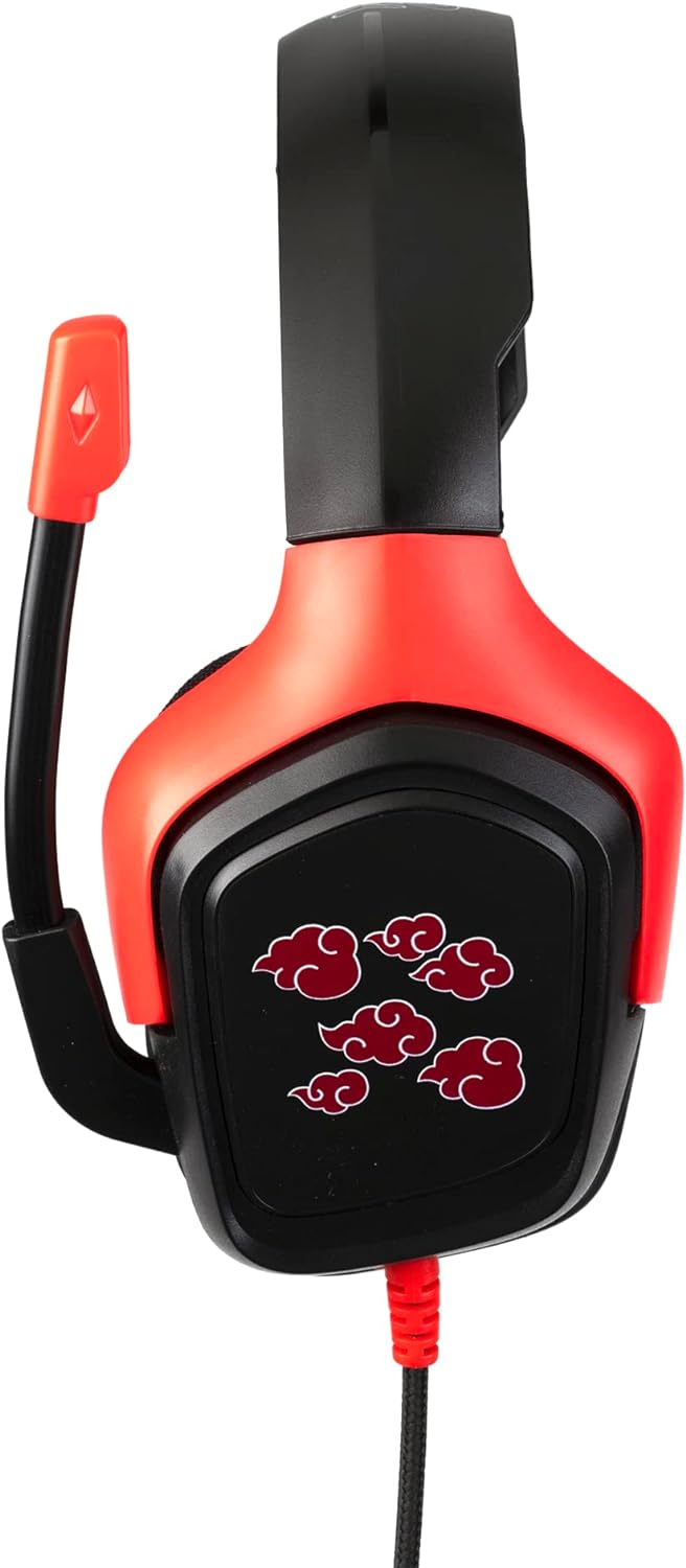Konix Naruto Akatsuki Gaming Headset (Black/Red) /Headset