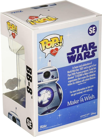 Funko POP! Star Wars: Make a Wish 2022 - BB-8 - (Metallic) - Collectable Vinyl Figure - Gift Idea - Official Merchandise - Toys for Kids & Adults - Movies Fans - Model Figure for Collectors