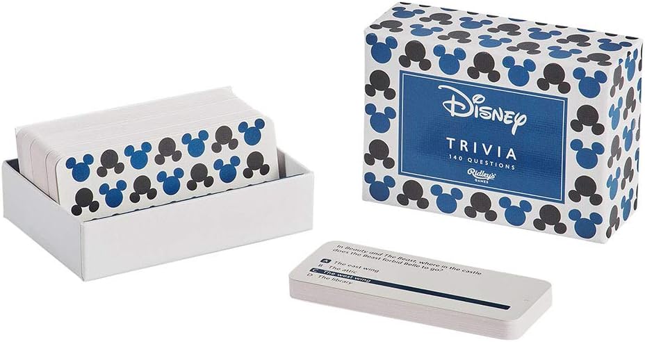 Ridley's DSY002 Disney All Other Trivia Quiz Game, Multi, for 8 years +
