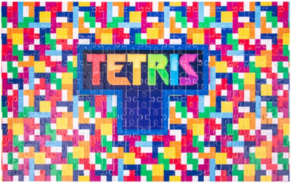 Tetris Impossible Jigsaw Puzzle. 250 Piece Double Sided Jigsaw Puzzle. Officially Licensed Tetris Merchandise.