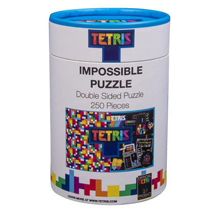 Tetris Impossible Jigsaw Puzzle. 250 Piece Double Sided Jigsaw Puzzle. Officially Licensed Tetris Merchandise.