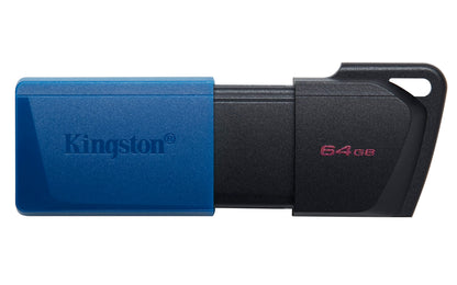 Kingston DataTraveler Exodia M USB 3.2 Gen 1 DTXM/64GB - with Moving Cap (Black + Blue
