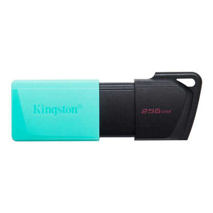 Kingston DataTraveler Exodia M USB 3.2 Gen 1 DTXM/256GB- with Moving Cap (Black + Teal