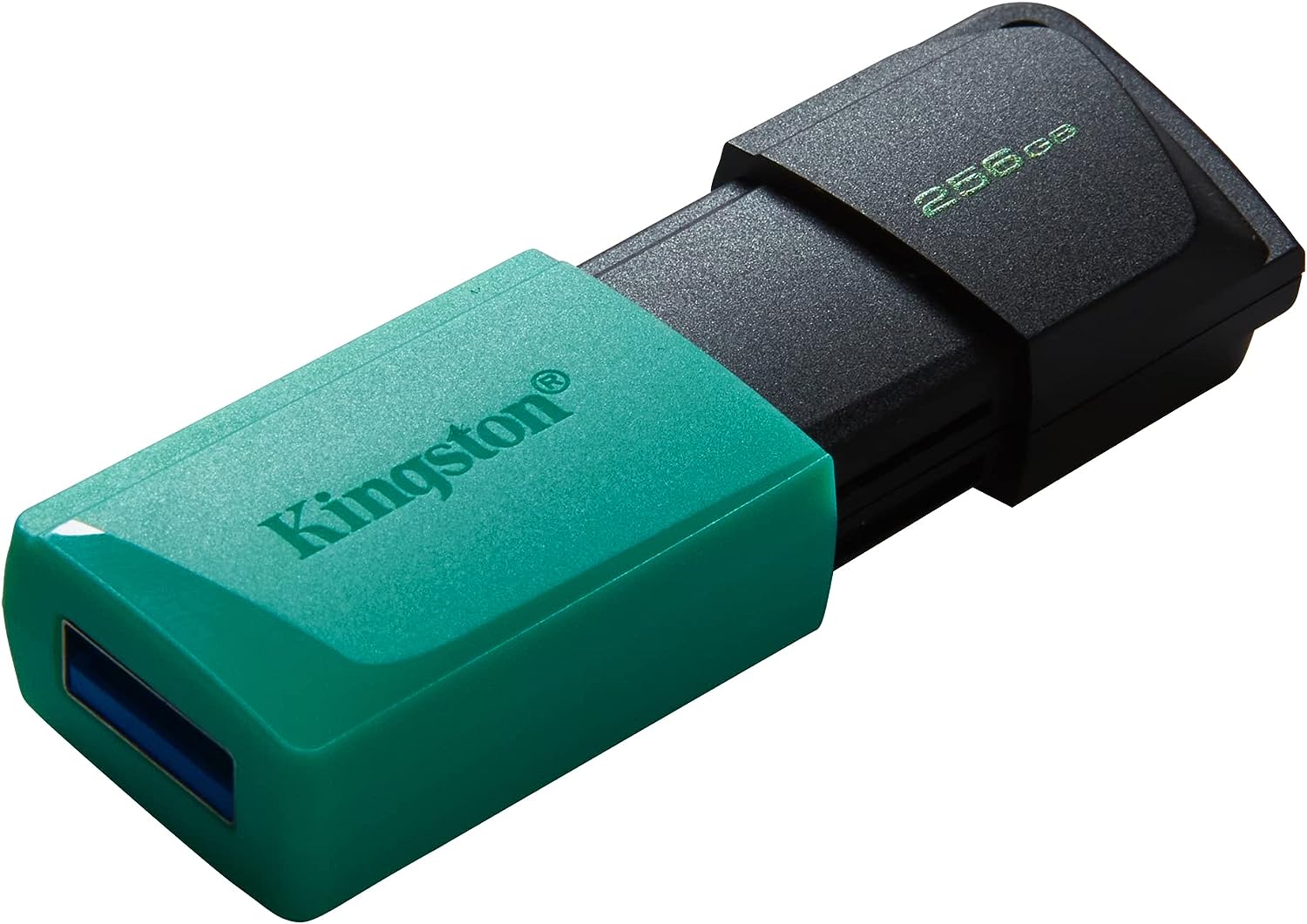 Kingston DataTraveler Exodia M USB 3.2 Gen 1 DTXM/256GB- with Moving Cap (Black + Teal
