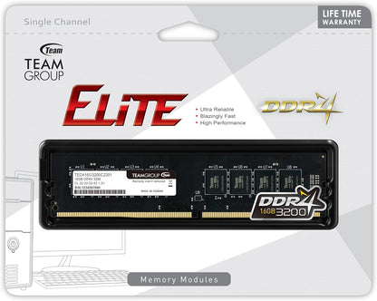 TEAMGROUPTE TEAM ELITE MEMORY DDR4 16GB 3200MHZ