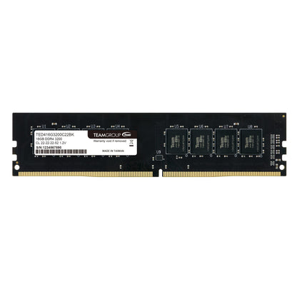 TEAMGROUPTE TEAM ELITE MEMORY DDR4 16GB 3200MHZ
