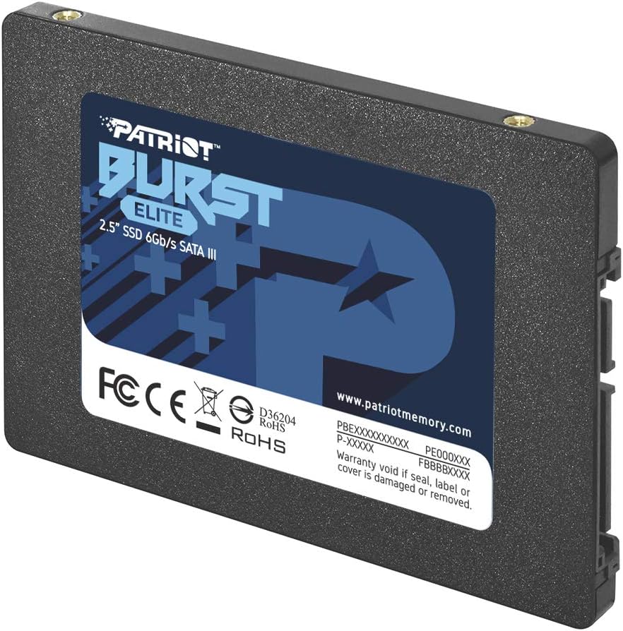 Patriot Burst Elite SATA 3 240GB SSD 2.5" Solid State Drive