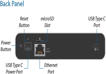 Access Point Cloud Key Ubiquiti Uck-G2-Plus Octa Core Poe Lan Silver