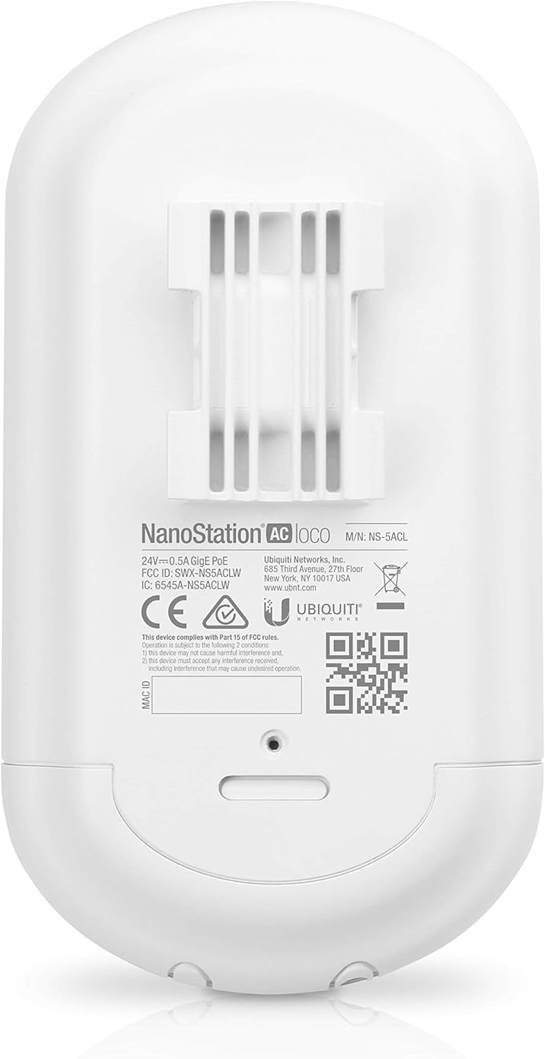 Ubiquiti NanoStation loco M5 - Wireless Access Point - AirMax (LOCOM5US