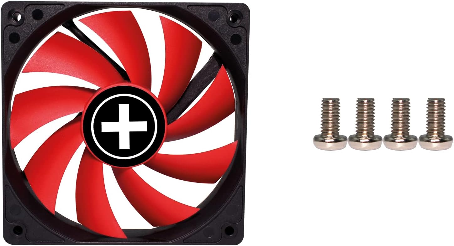 Xilence XF042 Performance C Series, Case Fan, XPF120.R.PWM, 120 mm, Red/Black