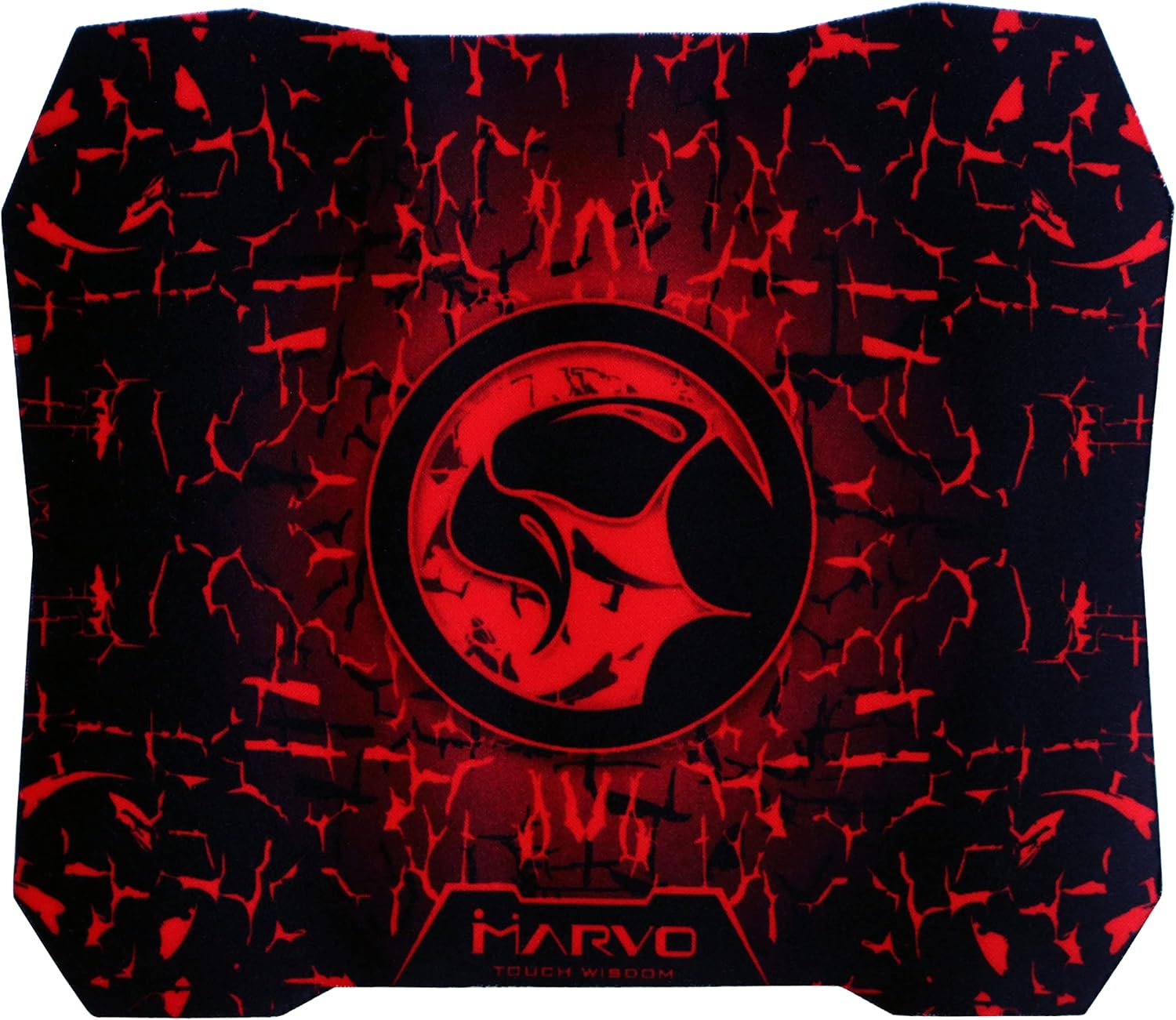 Marvo Scorpion M355 Gaming Mouse and G1 Mouse Pad, USB, Ambidextrous ergonomic design with 7 Colour LED, 5 Adjustable levels up to 6400 DPI, Gaming Grade Optical Sensor with 9 Programmable Buttons