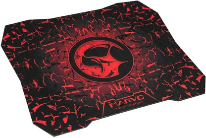 Marvo Scorpion M355 Gaming Mouse and G1 Mouse Pad, USB, Ambidextrous ergonomic design with 7 Colour LED, 5 Adjustable levels up to 6400 DPI, Gaming Grade Optical Sensor with 9 Programmable Buttons