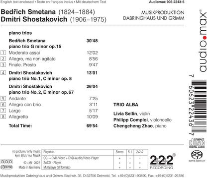 Shostakovich/Smetana: Piano Trios