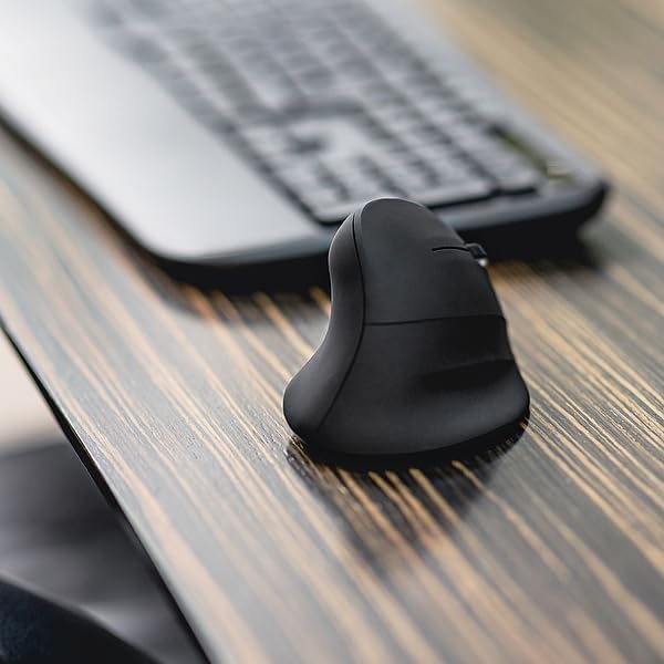 Speedlink PIAVO Ergonomic Vertical Mouse - wireless, ergonomic design, vertical, black