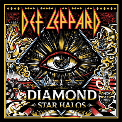 DIAMOND STAR HALOS LTD EDITION (YELLOW/ RED VINYL) 2LP