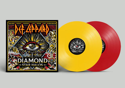 DIAMOND STAR HALOS LTD EDITION (YELLOW/ RED VINYL) 2LP