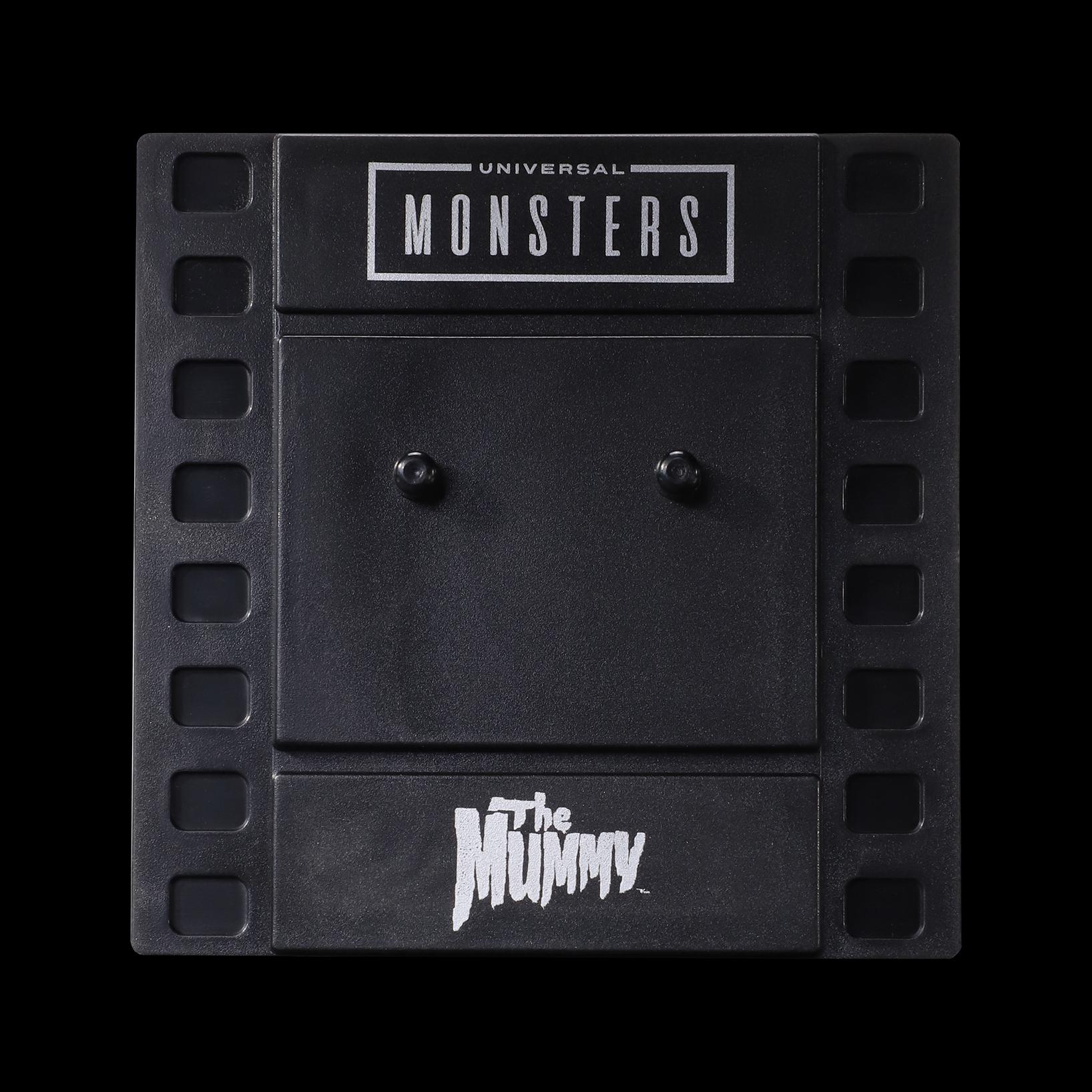 BendyFigs The Noble Collection Universal Monsters Mummy - 7.5in (19cm) Noble Toys Bendable Figure Posable Collectible Doll Figures With Stand