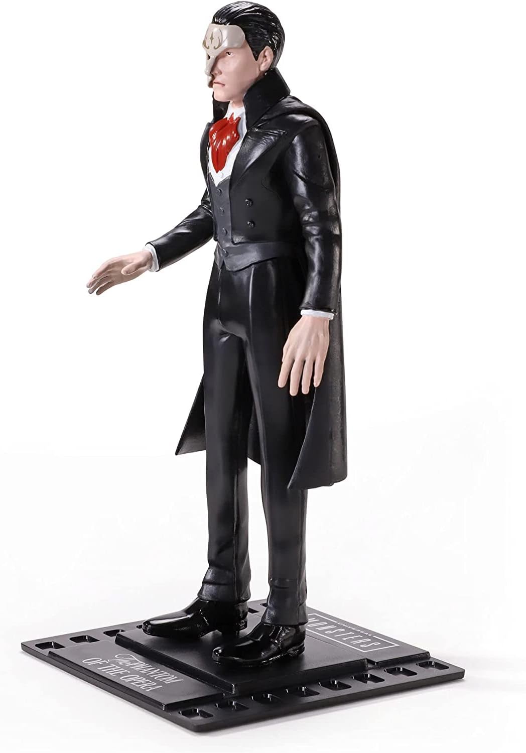 The Noble Collection Universal Monsters Bendyfigs Phantom - 7.5in (19cm) Noble Toys Bendable Figure Posable Collectible Doll Figures With Stand