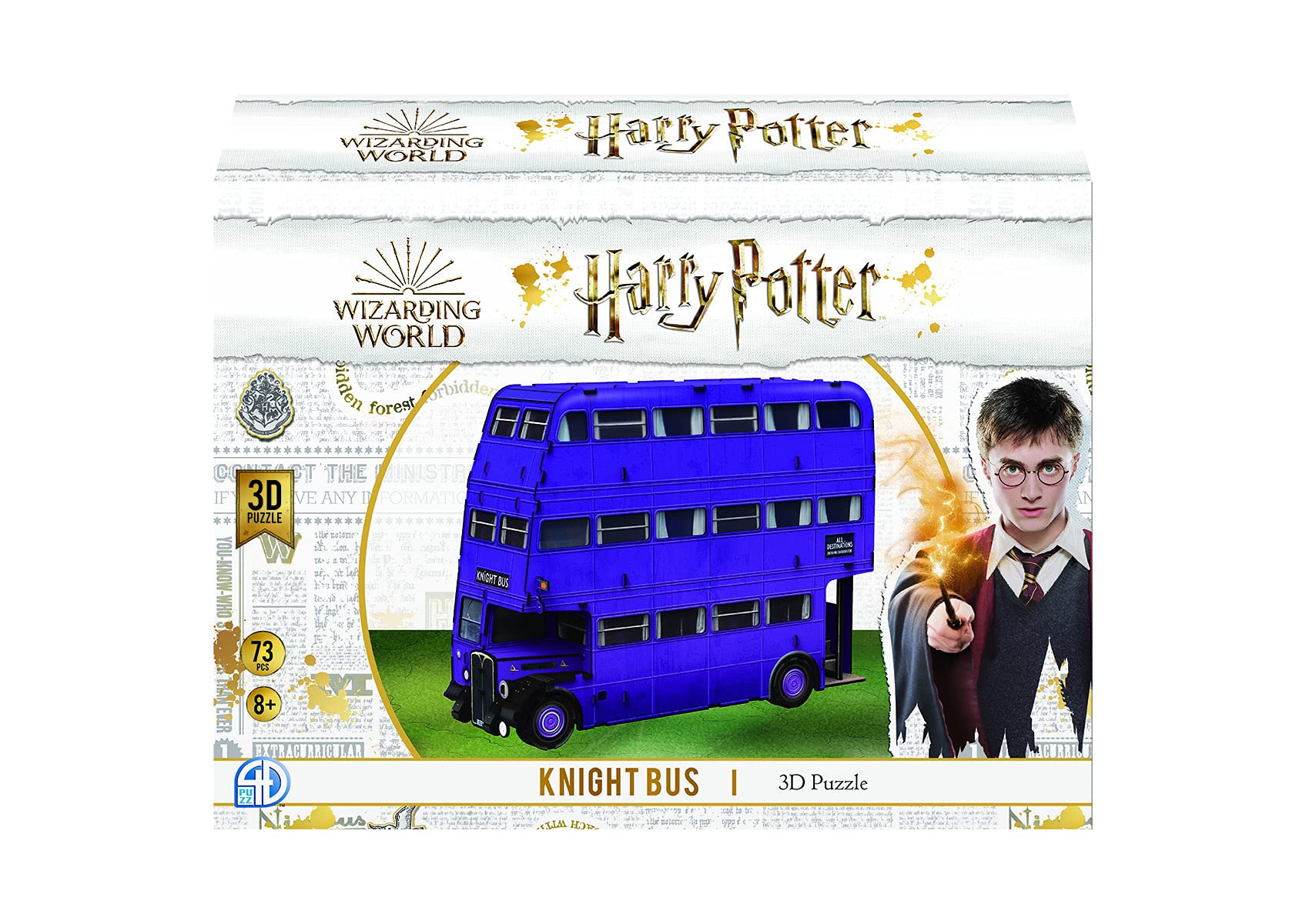 Harry Potter The Knight Bus (73Pc) 3D Jigsaw Puzzle