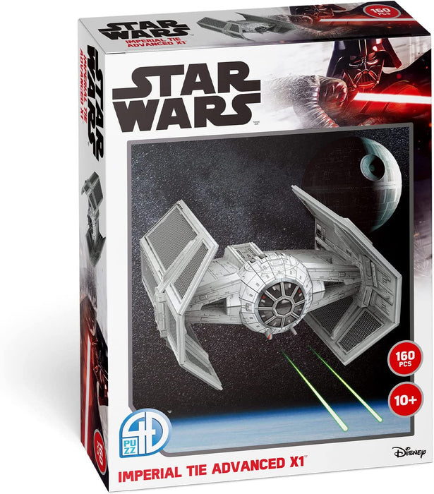 Star Wars Imperial Tie Advanced X1 Fighter (160Pc) 3D Jigsaw Puzzle
