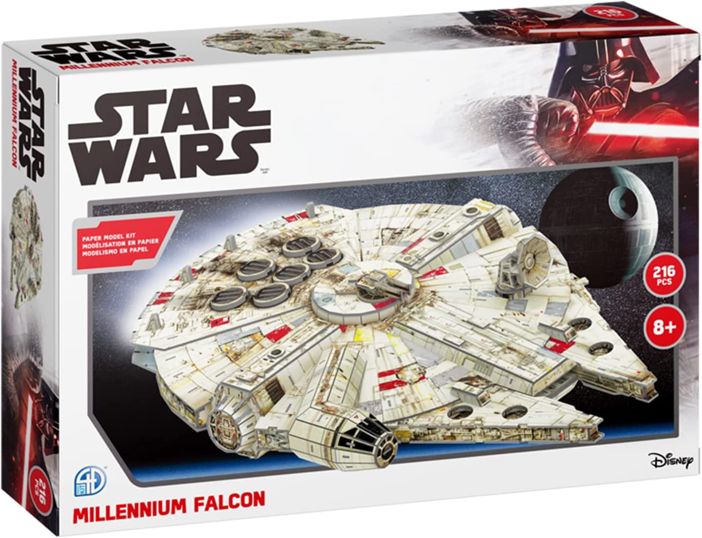 Star Wars Millennium Falcon (216Pc) 3D Jigsaw Puzzle