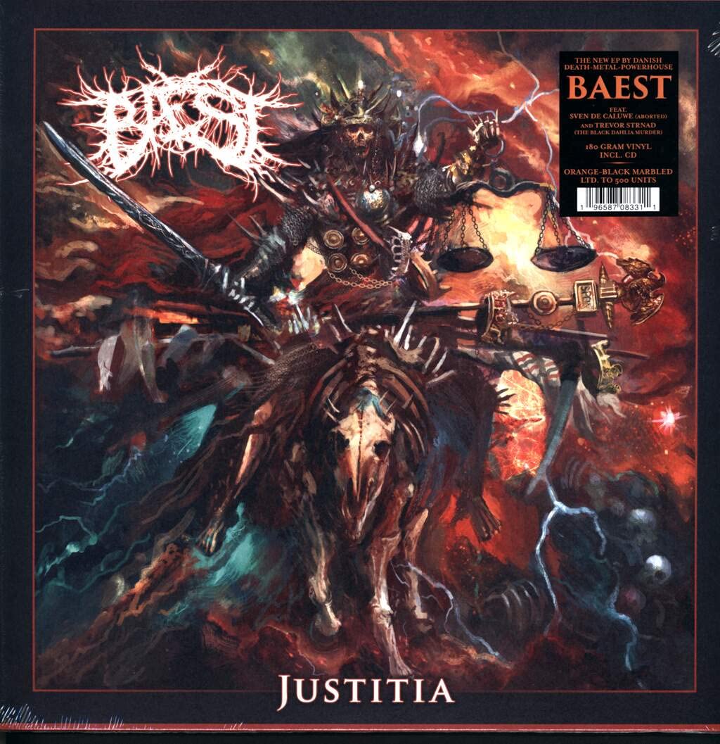Justitia EP (Transparent Orange-Black Marbled Vinyl + CD)