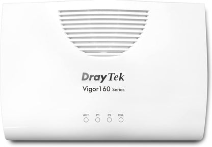 Draytek Vigor V167 VDSL2 35b & ADSL2+ Modem, BT MCT Approved, Modem Bridge, IPv6 IPv4 Compatible, 2 x Lan Ports, Compatible With IPTV (Sky