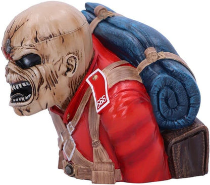 Nemesis Now Officially Licensed Iron Maiden The Trooper Bust Box (Small) Red, 12cm