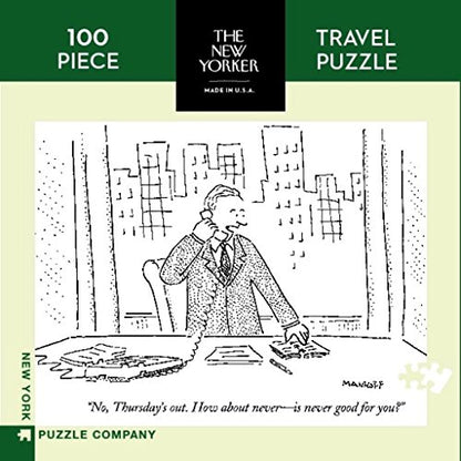 How About Thursday - 100 Piece New York Puzzle Company Mini Puzzle