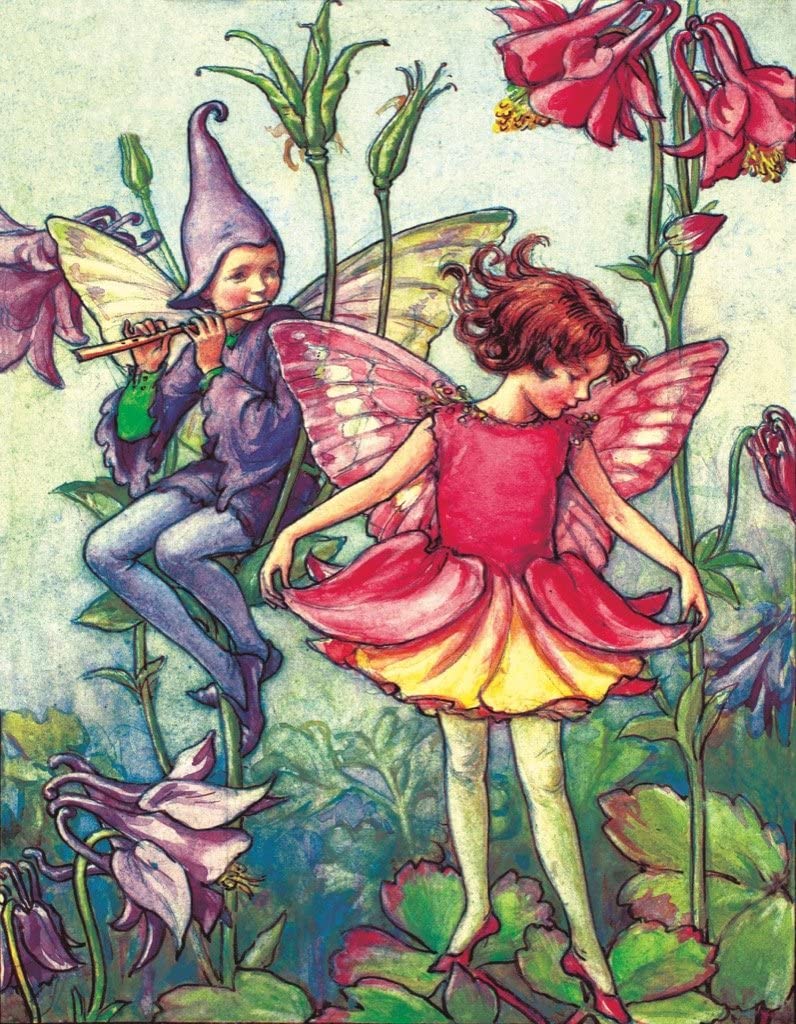 Columbine Fairy - 20 Stukjes New York Puzzle Company Mini Puzzel - [Dutch Import]